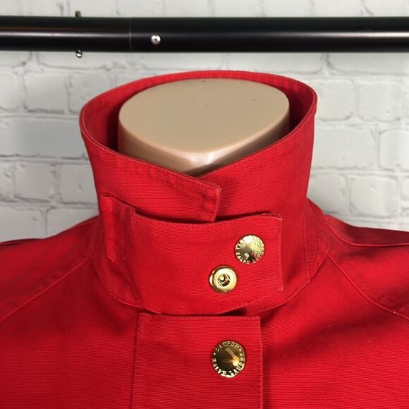 Lauren by Ralph Lauren women’s coat jacket fully lined large Red - Picture 7 of 10